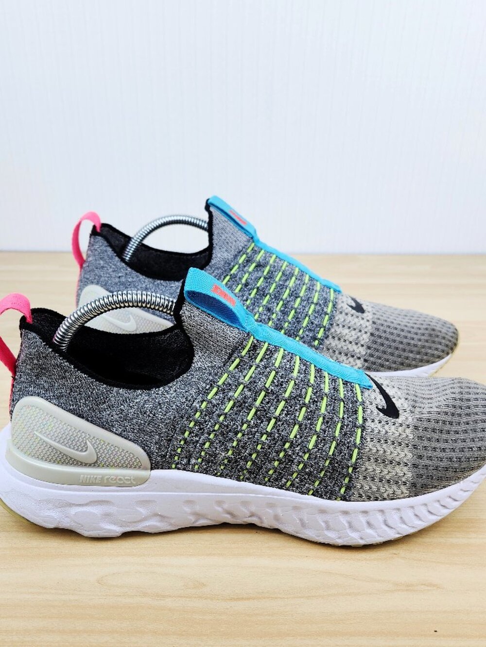 Nike React Phantom Run Flyknit 2 Crater Mens Size 11 Running Shoes CZ7865-100